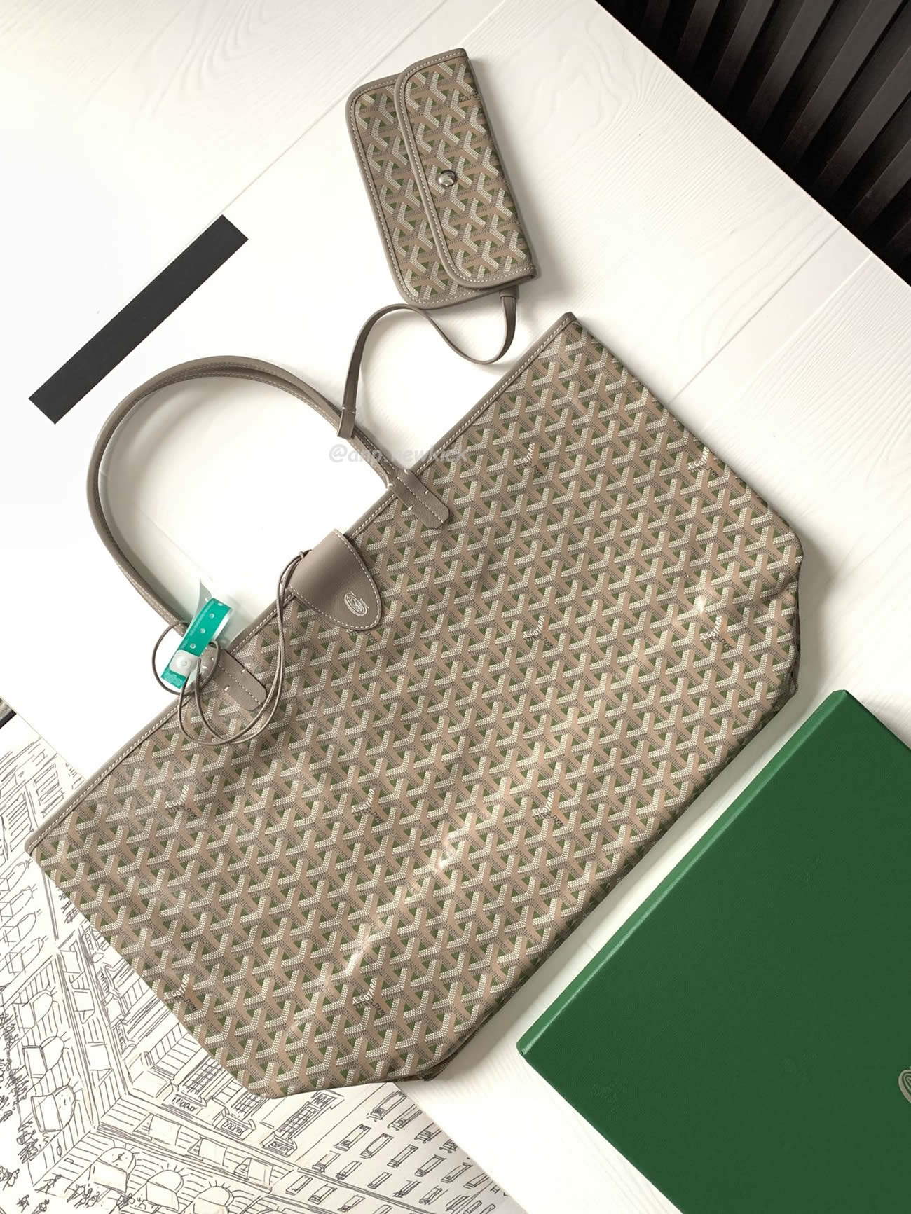 Goyard Saint Louis Claire Voie Gm Bag (15) - newkick.app